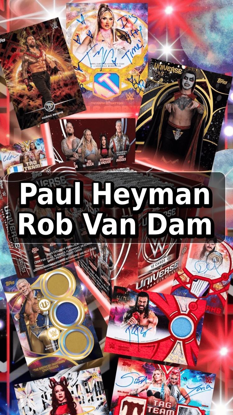 Paul Heyman (EC)(A)/ Rob Van Dam imagen 1