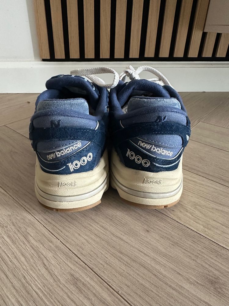 New Balance 1000 Navy Sneakers image 7