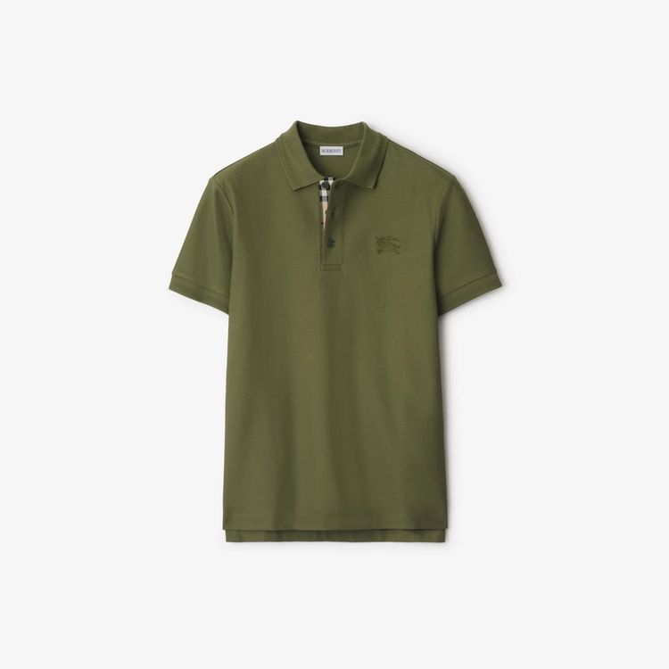 Burberry Green Polo Shirt