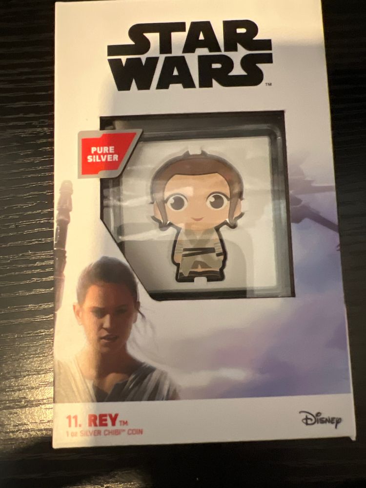 Star Wars Rey Silver Coin 1oz
