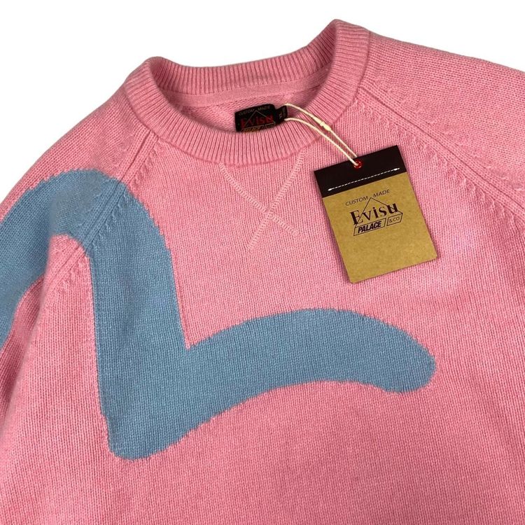 Evisu x Palace Seagull “Pink Nectar” Knitted Jumper 2
