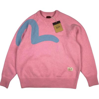 Evisu x Palace Seagull “Pink Nectar” Knitted Jumper 1