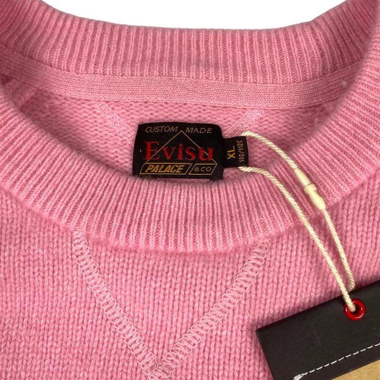 Evisu x Palace Seagull “Pink Nectar” Knitted Jumper 4