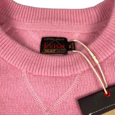 Evisu x Palace Seagull “Pink Nectar” Knitted Jumper 4