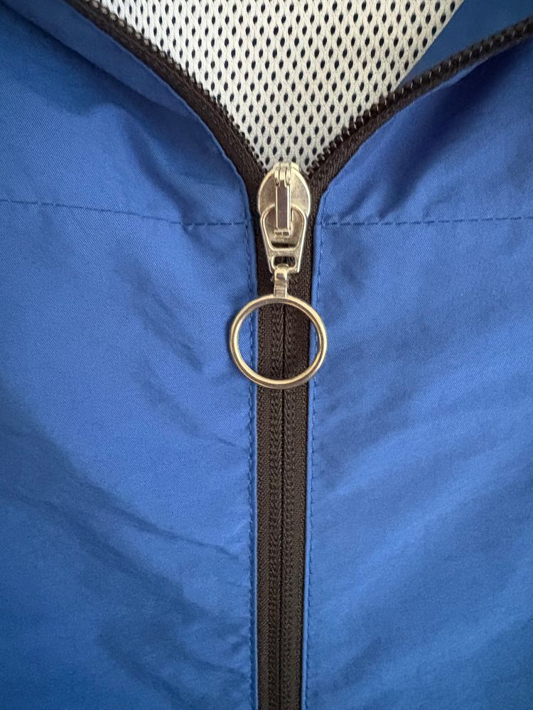 Bee Inspired Blue Hooded Jacket 4