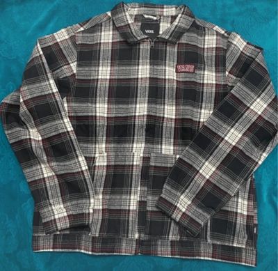 Vans Plaid Zip-Up Jacket