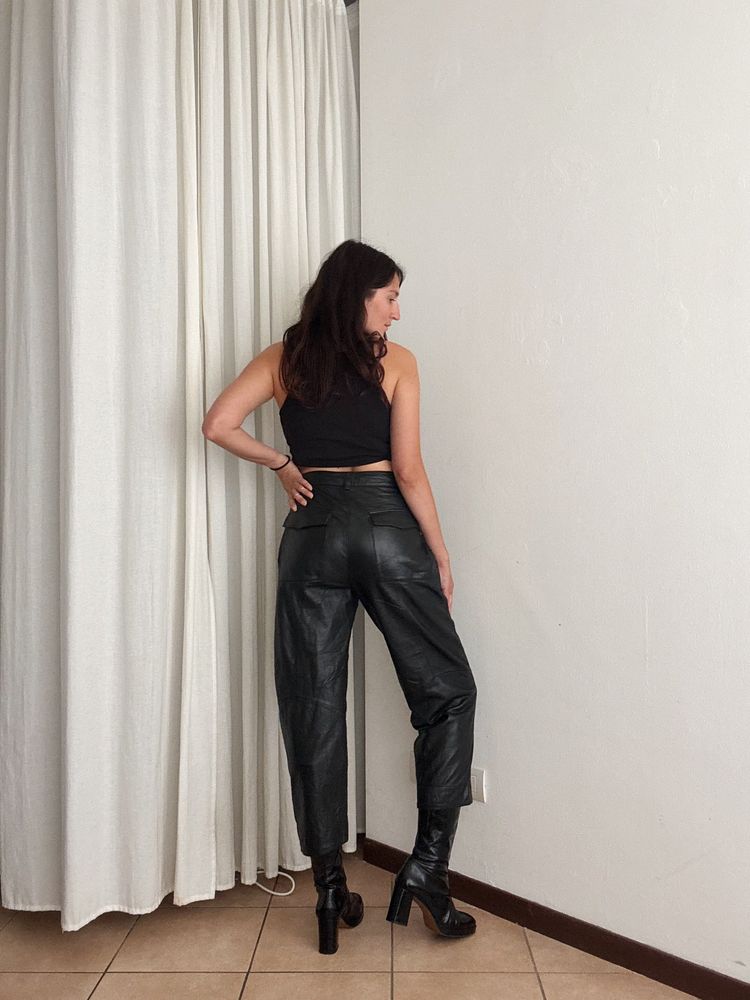 Immagine di Pantaloni pelle 44 2