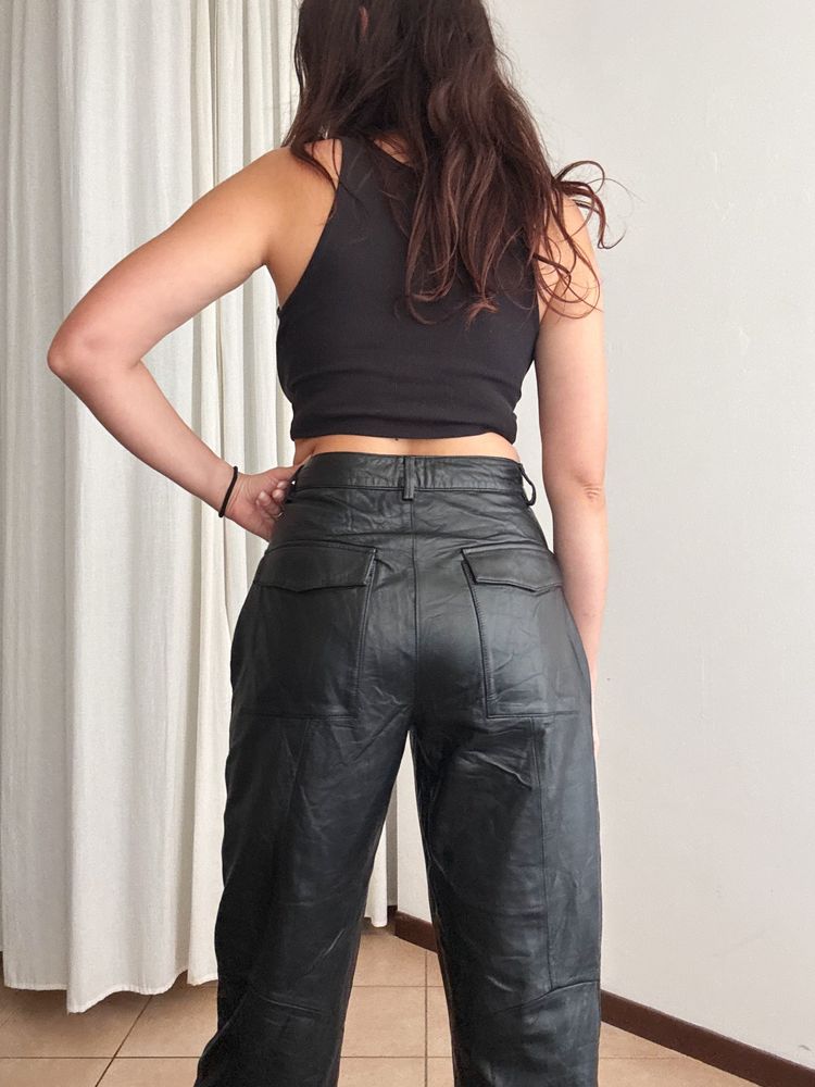 Immagine di Pantaloni pelle 44 3