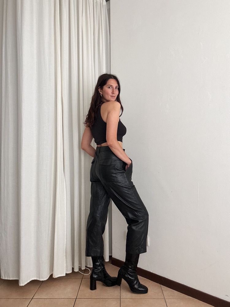 Immagine di Pantaloni pelle 44 4