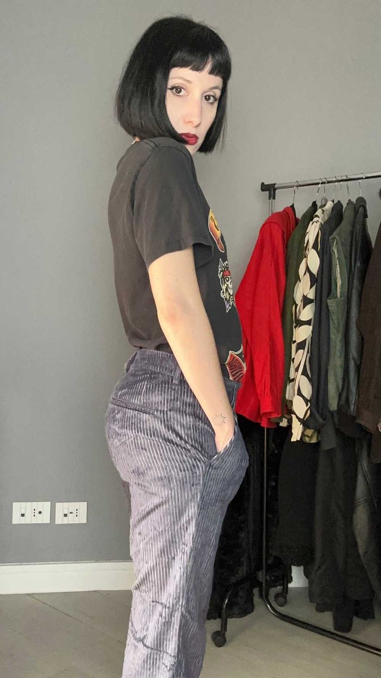 Pantalone velluto a coste image 3