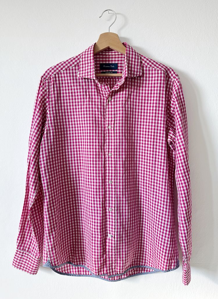 Massimo Dutti Massimo Dutti Casual Fit Checkered Shirt product image