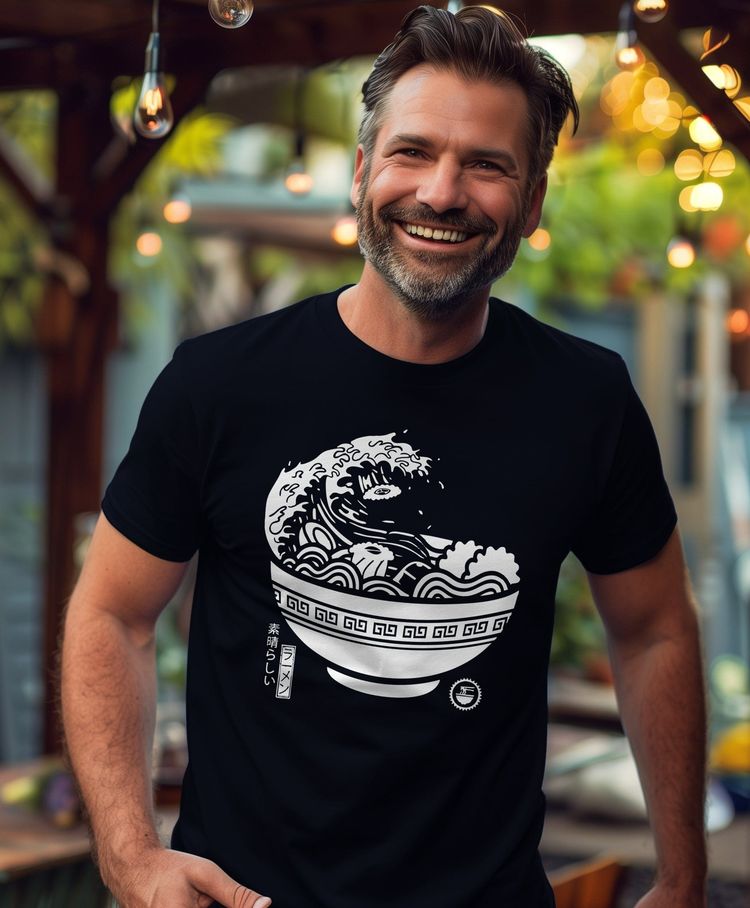 Ramen Wave 3 T-Shirt - Slurp in Style! 5