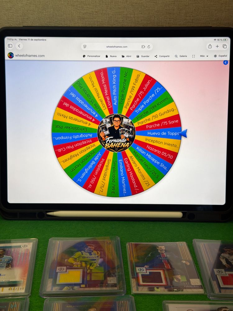 Other Ruleta, parches, autos, enumeradas, etc. product image