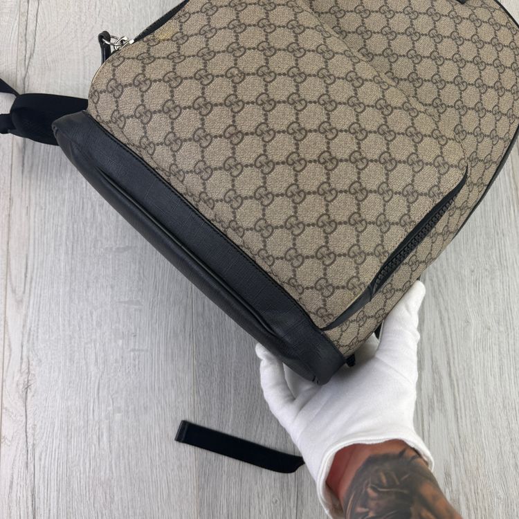 Gucci Men’s Monogram Gucci GG Supreme Backpack image 6
