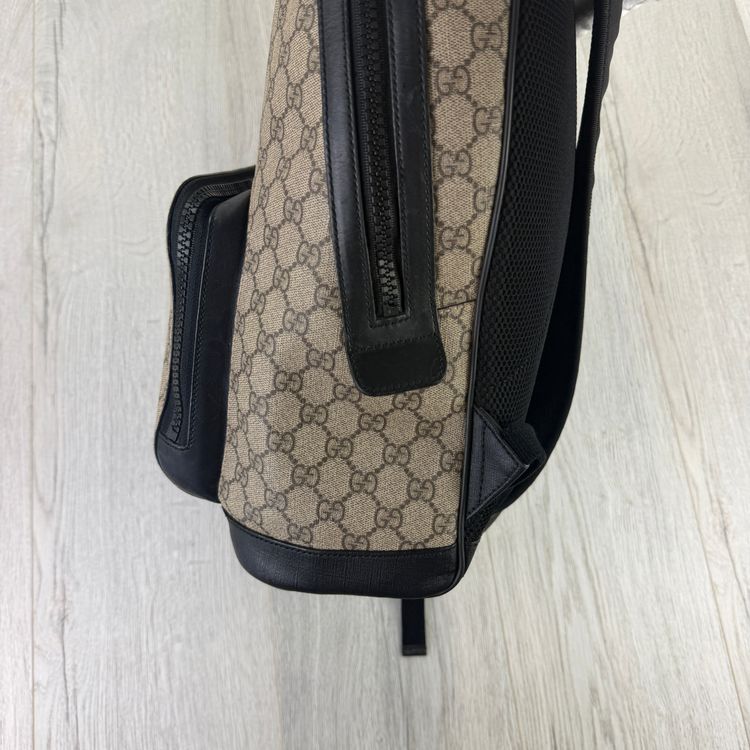 Gucci Men’s Monogram Gucci GG Supreme Backpack image 9