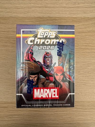 Topps Chrome 2026 Marvel Value Box