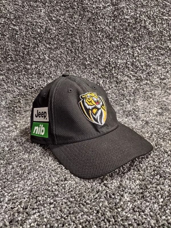 New Era 9Forty Black Cap With Richmond Tiger Logo
