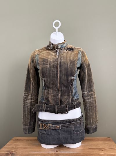 Diesel Corduroy Buckle Jacket (S)