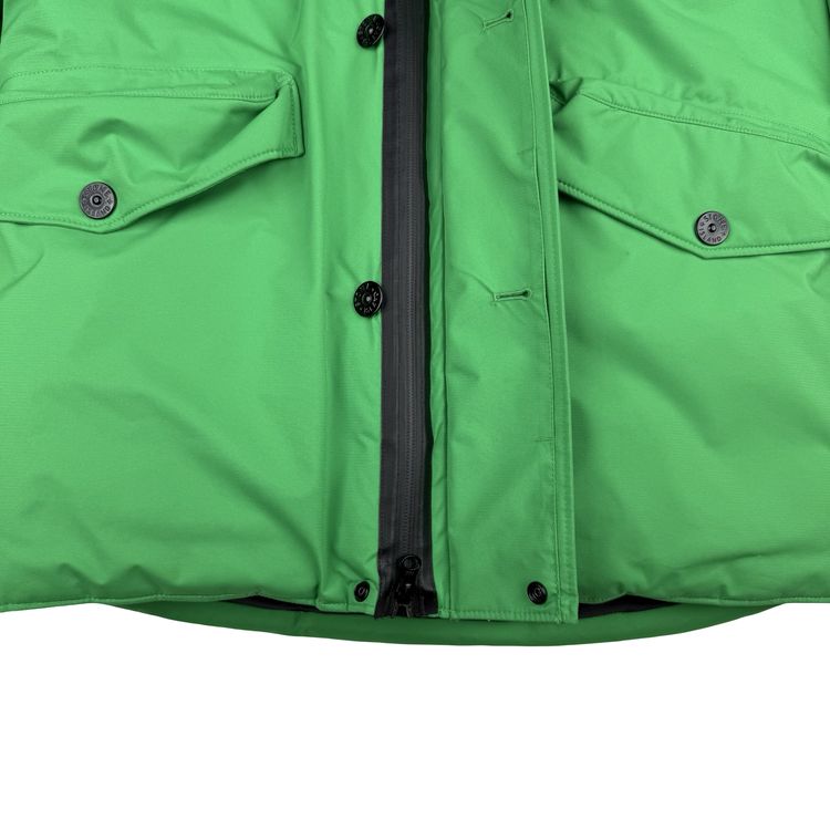 Stone Island 2021 Green Ripstop Gore-Tex Product Technology Down Jacket - Small image 14