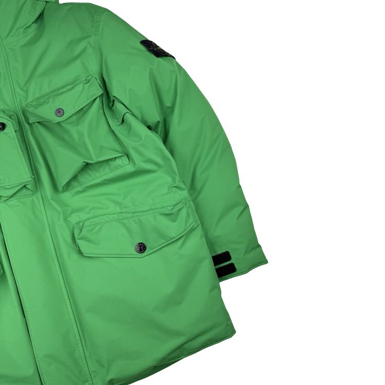 Stone Island 2021 Green Ripstop Gore-Tex Product Technology Down Jacket - Small image 5