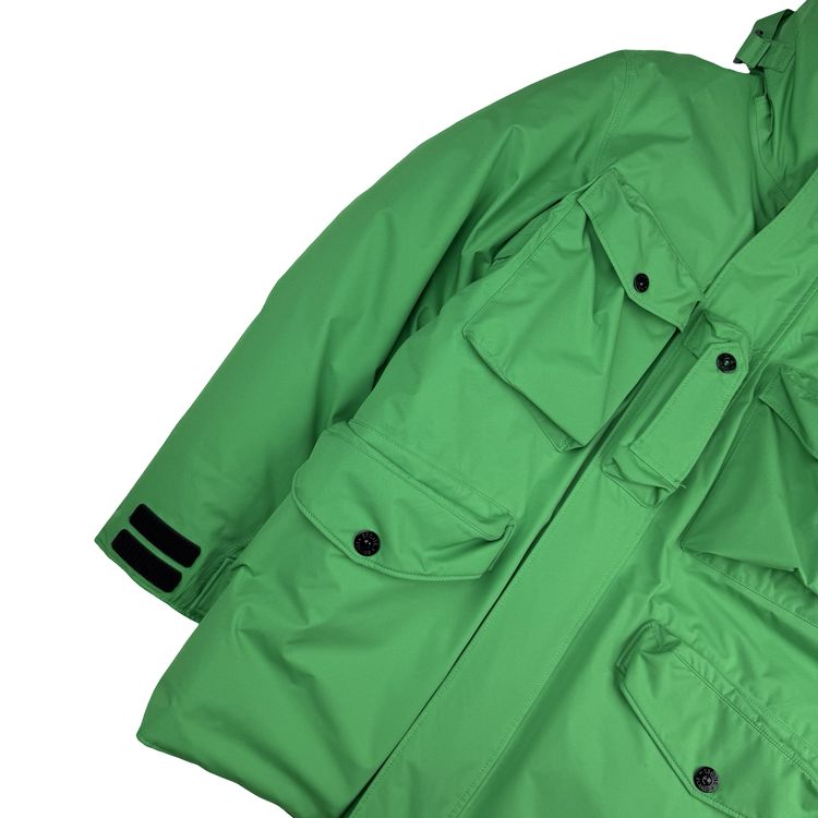 Stone Island 2021 Green Ripstop Gore-Tex Product Technology Down Jacket - Small image 7