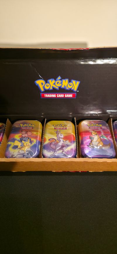Kanto Power tins (Evolving Skies and Fusion)
