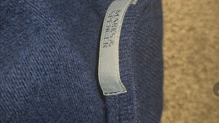 Marks & Spencer Blue Sweater image 2