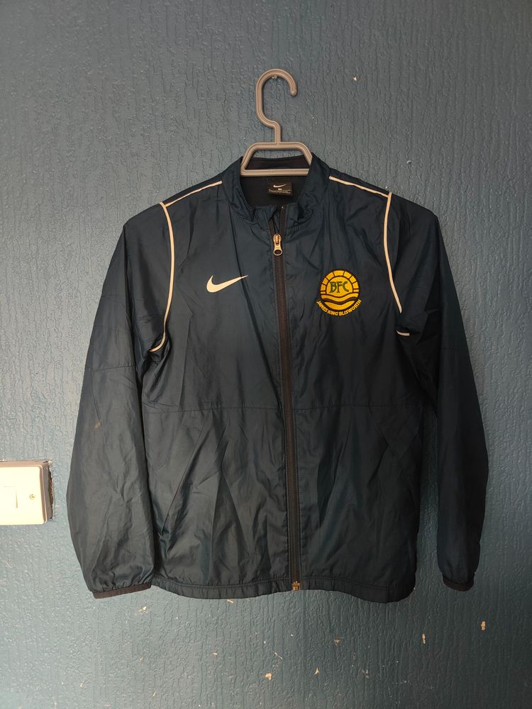 Nike Black Sports Jacket With Bfc Logo