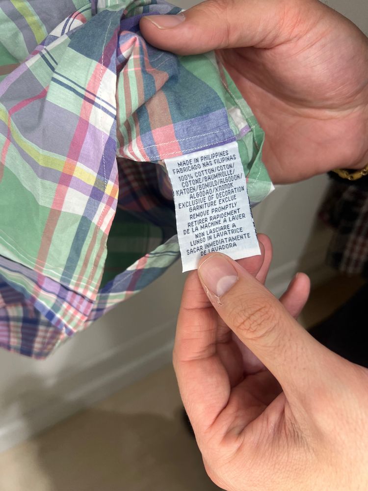 Immagine di Polo Ralph Lauren Short Sleeve Plaid Shirt 3