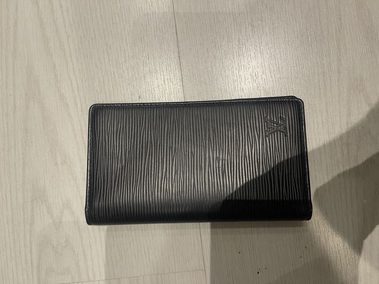 Black Textured Wallet