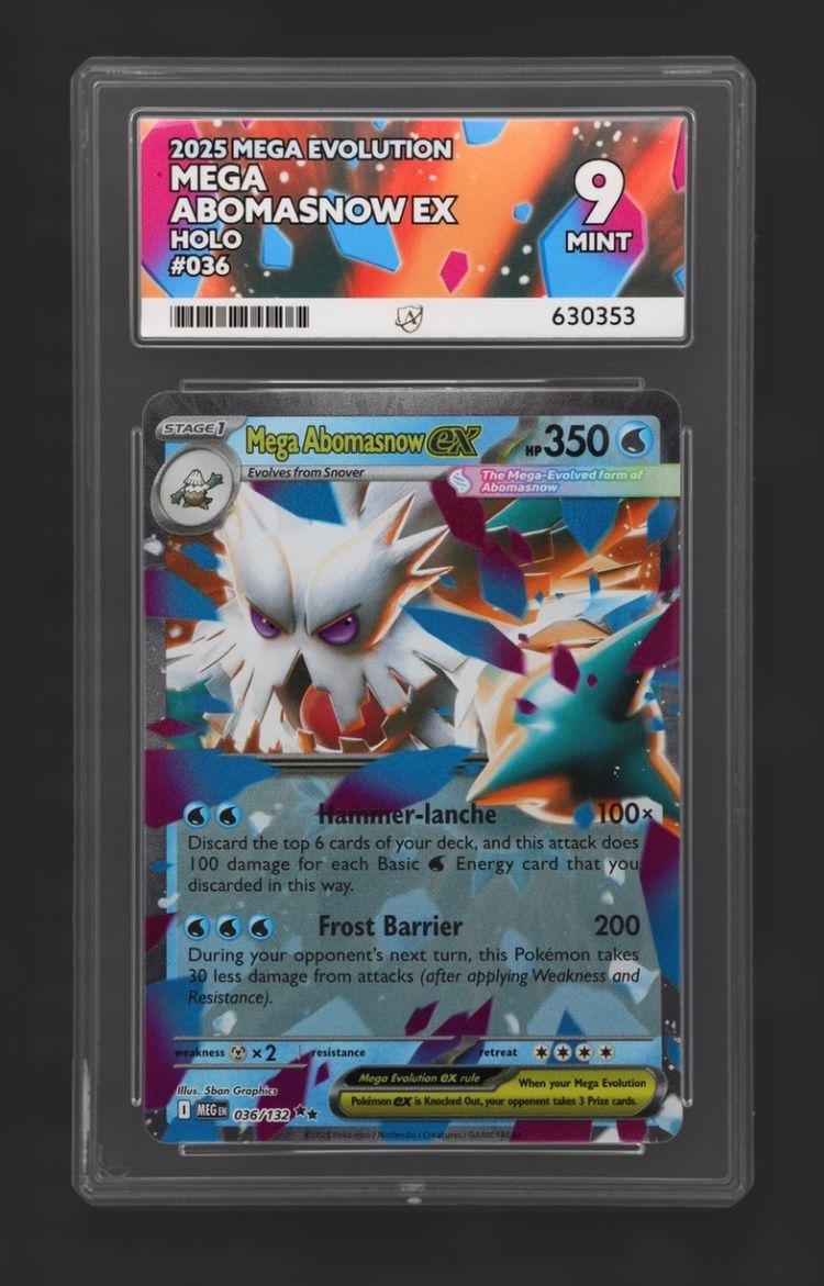 Other ACE10 - Mega Abomasnow Ex Trading Card product image