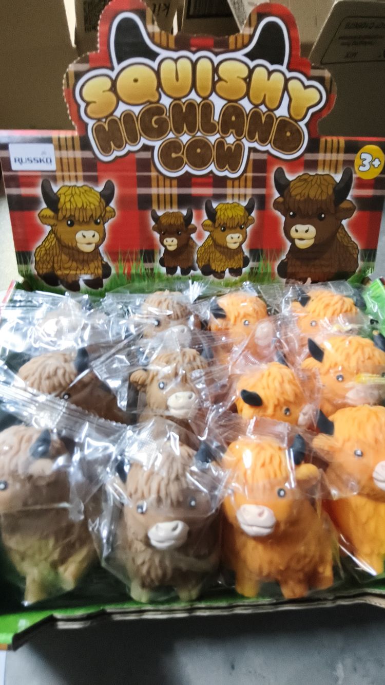 Squishy Highland Cow Toy
