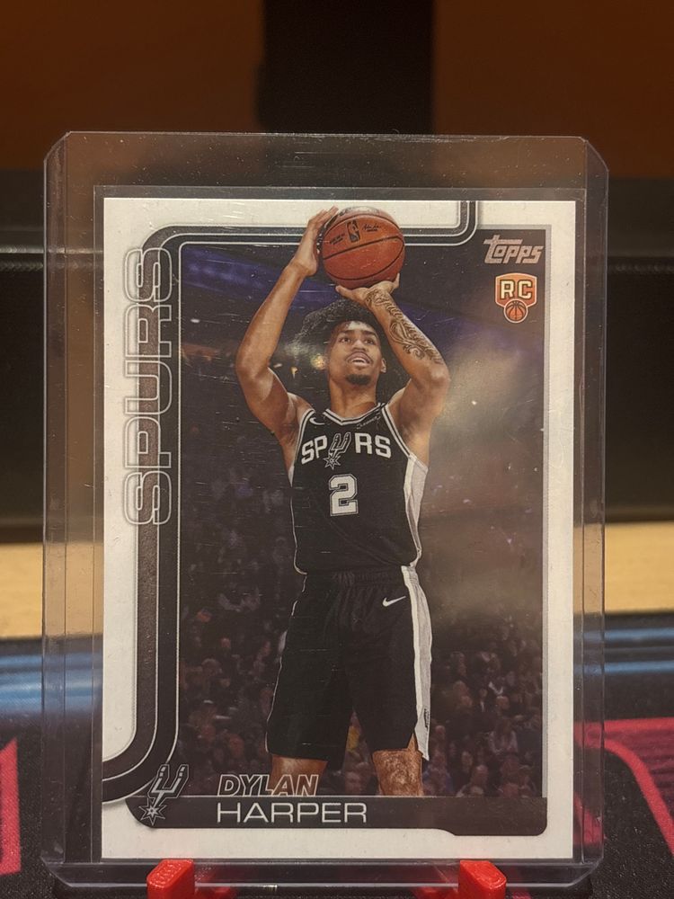 Topps Dylan Harper Spurs Basketball Card