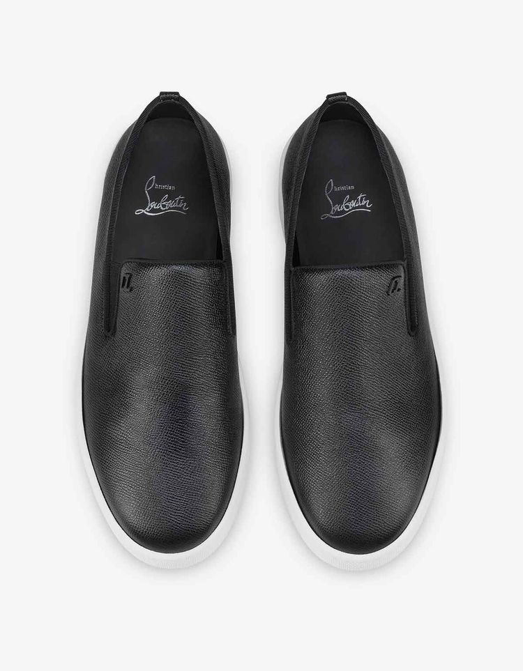 Christian Louboutin Black Boatissimo Trainers image 3