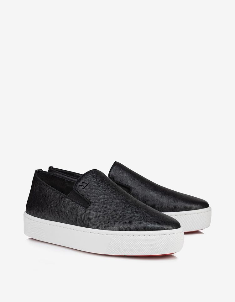 Christian Louboutin Black Boatissimo Trainers image 1