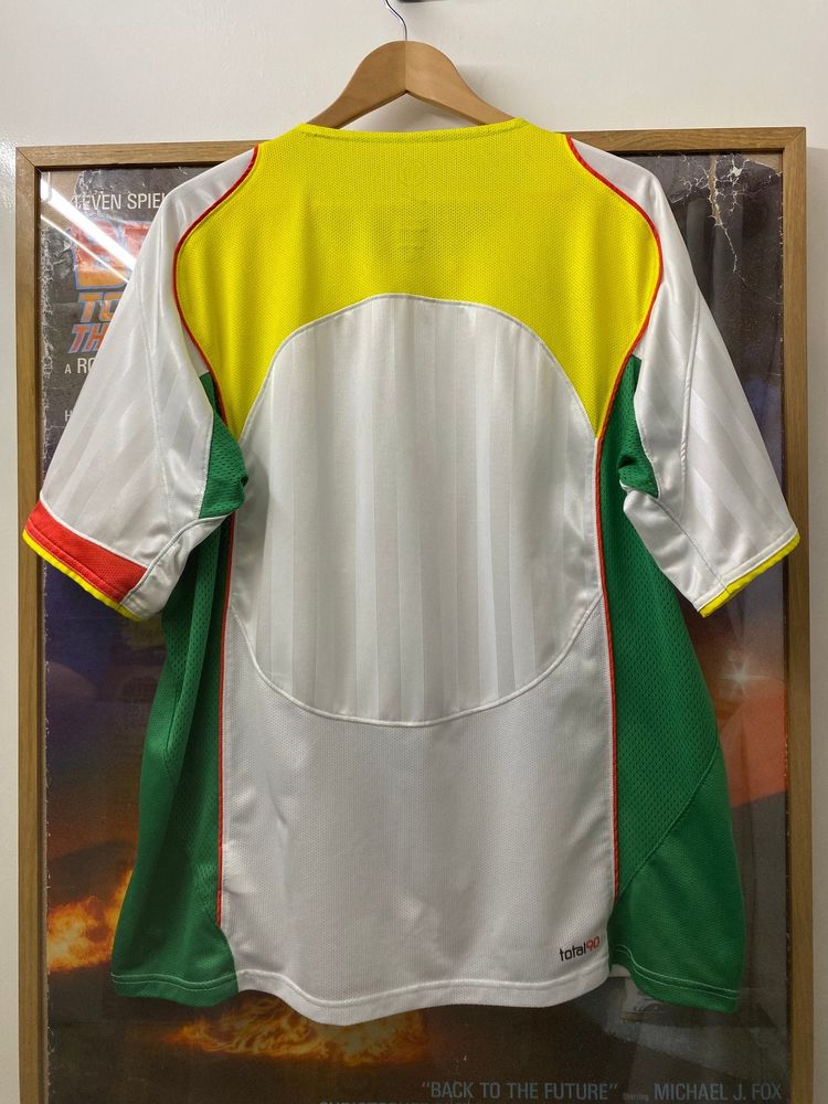 Immagine di AW2025 Nike Total 90 Rasta Piping Panelled White Drifit Tee 6