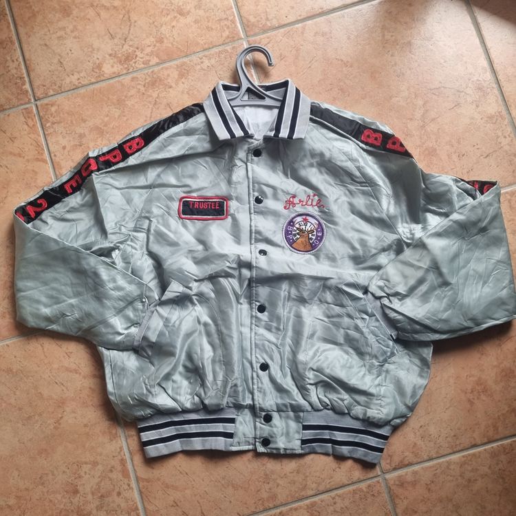 Other Aristo Jac Grey Varsity Jacket With Patches size L product image