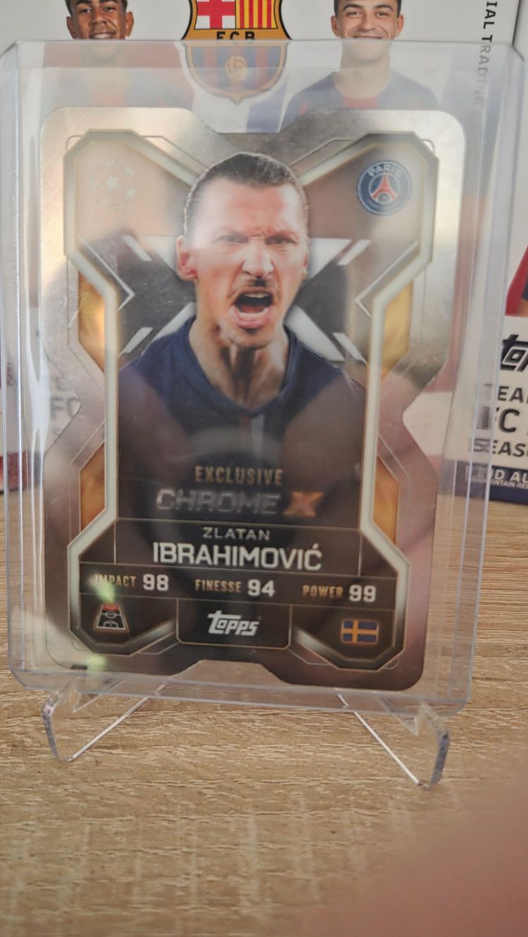 Topps Topps Exclusive Chrome X Zlatan Ibrahimović Trading Card product image