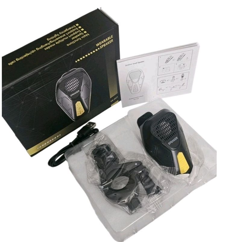Wearable clip on Speaker