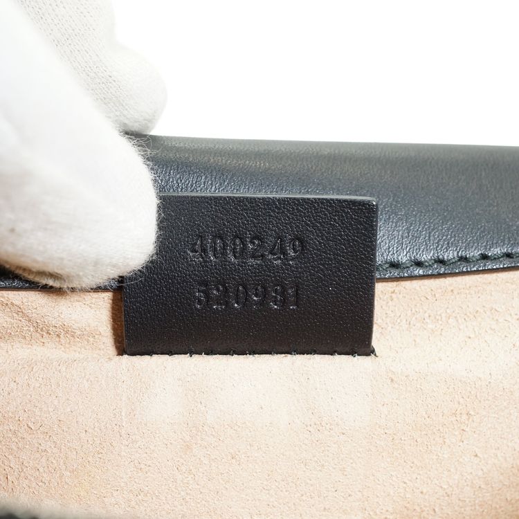 Gucci Blue Cut Out GG Monogram Velvet Dionysus Chain Shoulder Bag image 6