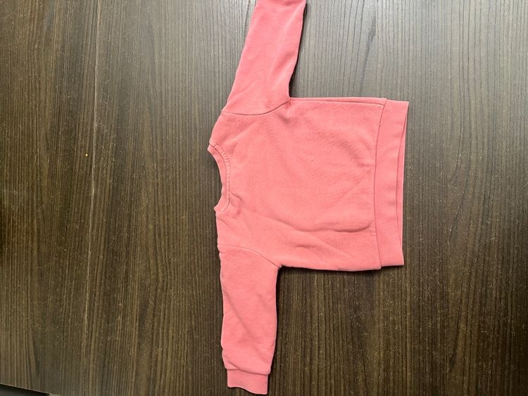 Adidas Pink Floral Logo Sweatshirt imagen 4