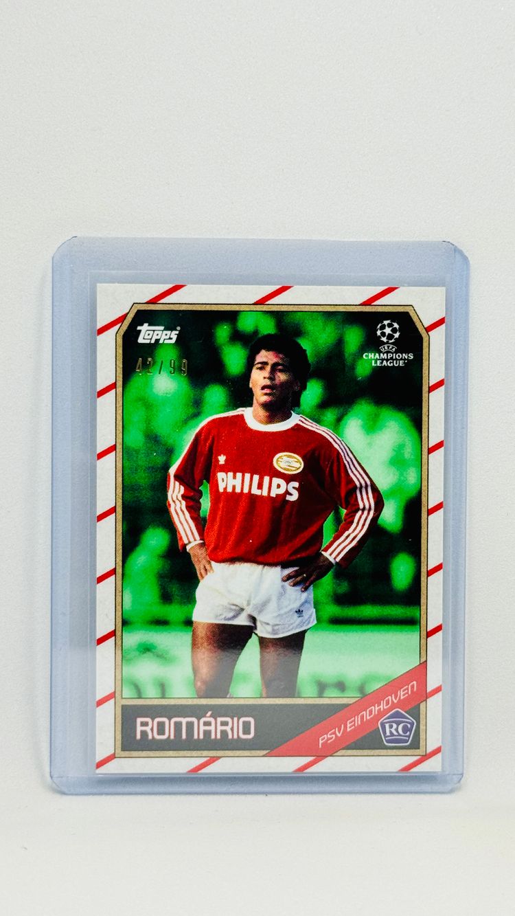 /99 - Romario - PSV - Topps The Lost Rookie - neon green parallel