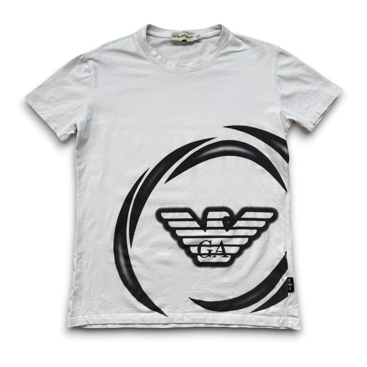 Emporio Armani 2000's fitted graphic tee (S)