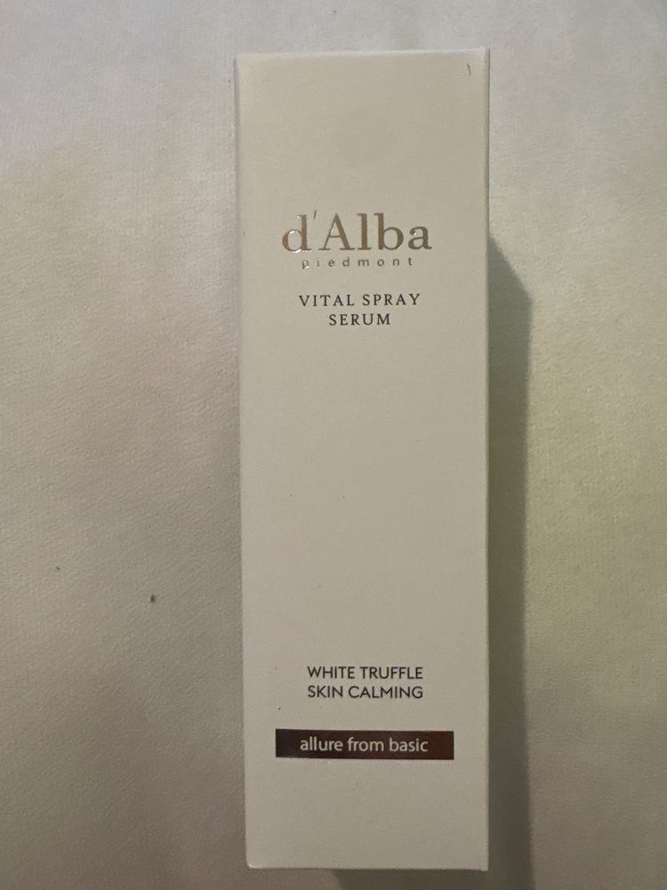 D'Alba Vital Spray Serum 
