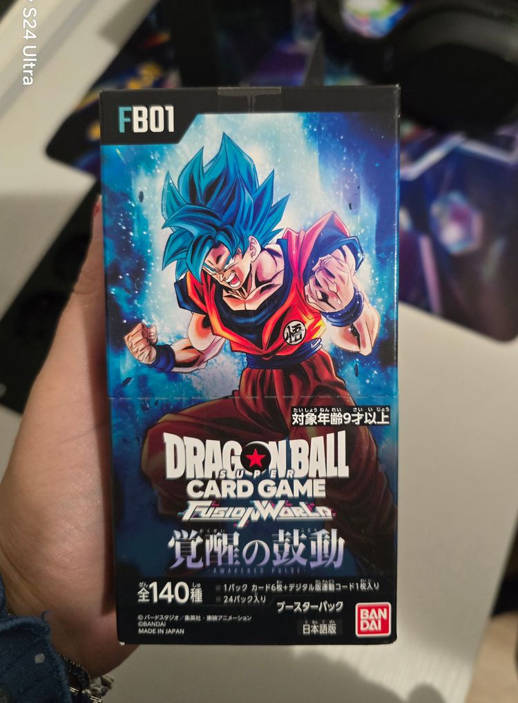 Dragon Ball Super Fusion World FB01 Awakened Pulse Booster Box 