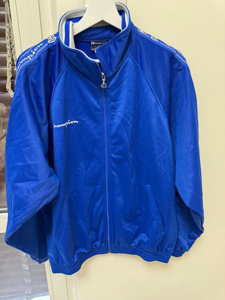 Champion Champion Blue Zip-Up Track Jacket product image