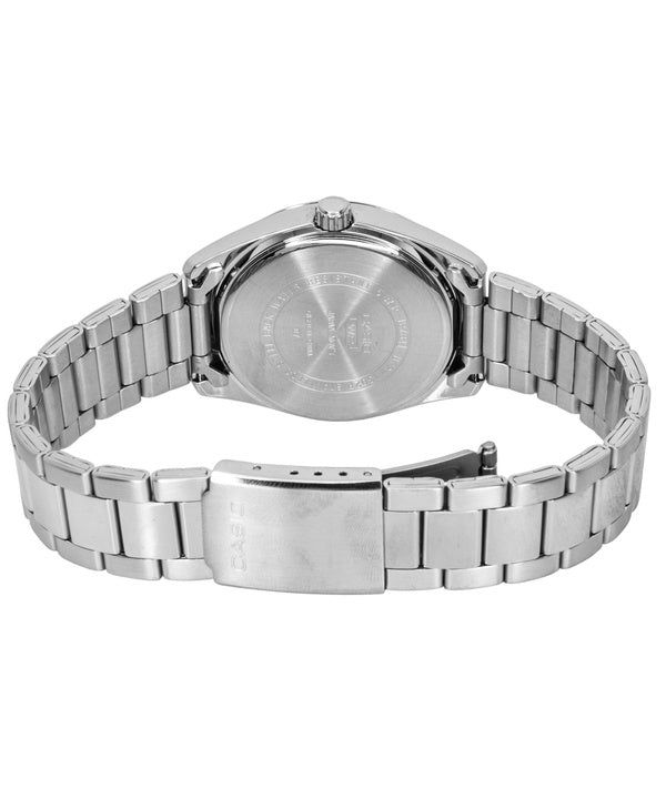 Casio Analog Stainless Steel Black Dial Quartz UTP-1302PD-1AV Unisex Watch image 5