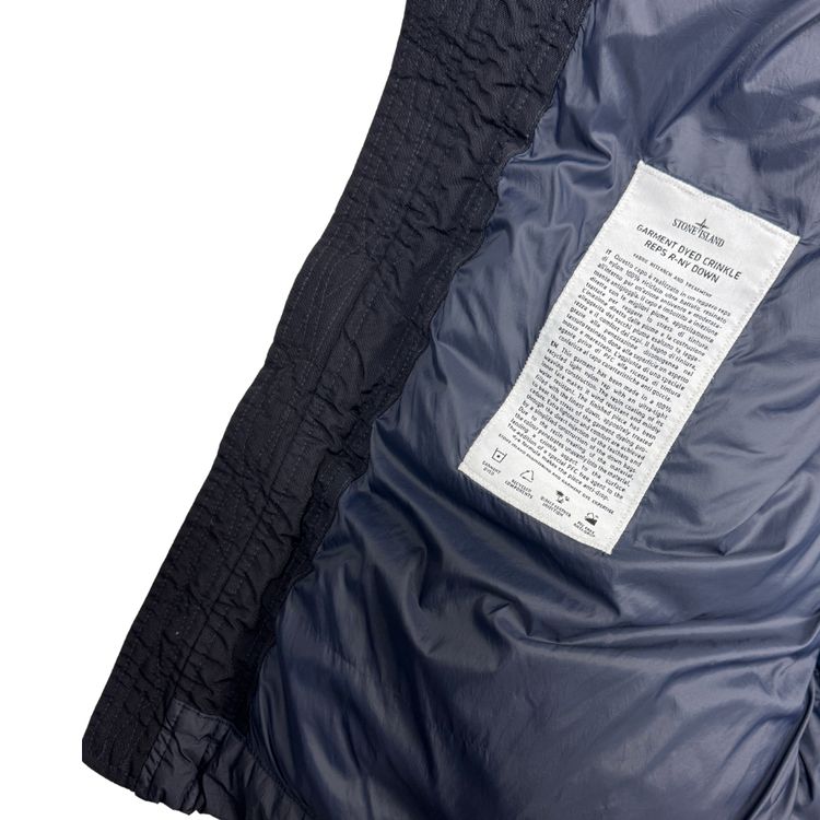 Abrigo Stone Island Garment Dyed Crinkle Reps-NY Down Azul marino - talla M image 5