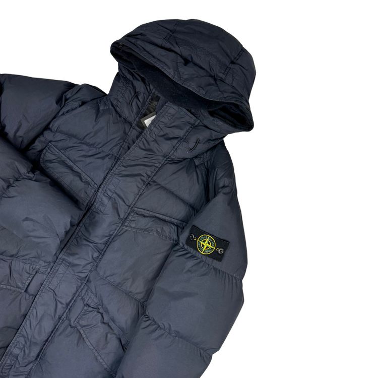 Abrigo Stone Island Garment Dyed Crinkle Reps-NY Down Azul marino - talla M image 2