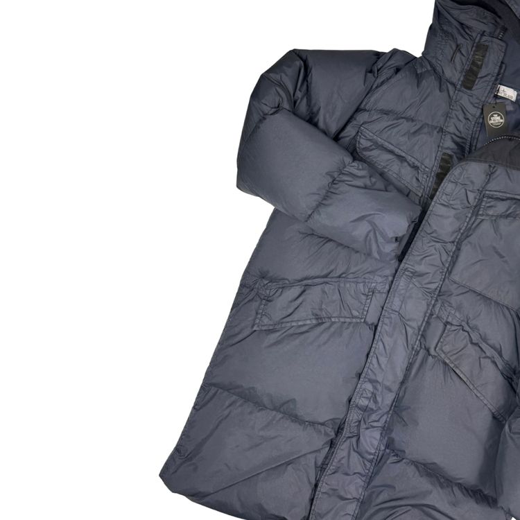 Abrigo Stone Island Garment Dyed Crinkle Reps-NY Down Azul marino - talla M image 7